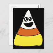 Candy Corn Happiness Halloween Cute Snoepjes Briefkaart (Voorkant / Achterkant)