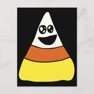 Candy Corn Happiness Halloween Cute Snoepjes Briefkaart
