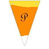 Candy Corn Happy Halloween - Bunting Flags Vlaggetjes (Derde vlag)