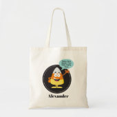 Candy Corn Hater Gepersonaliseerde Halloween Tote Bag (Voorkant)