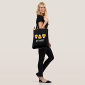 Candy Corn heeft behandelingen? Halloween Trick or Tote Bag (Op model)