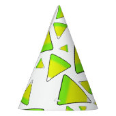 Candy Corn in Green & Yellow Feesthoedjes (Links)
