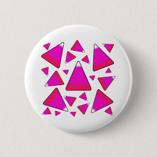 Candy Corn in Pinks Ronde Button 5,7 Cm