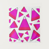 Candy Corn in Pinks Wandkleed (Voorkant)