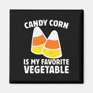 Candy Corn is mijn favoriete T-shirt retro Hall Magneet