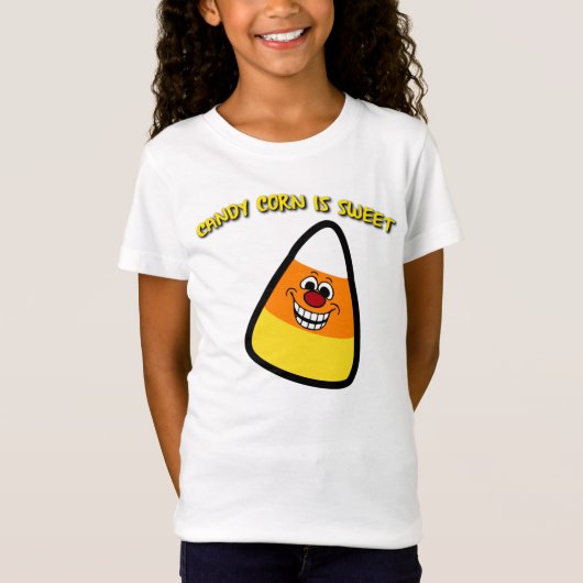 Candy Corn is zoet T-shirt (Voorkant)