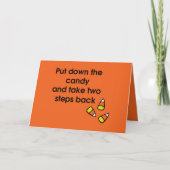 Candy Corn Kaart (Voorkant)
