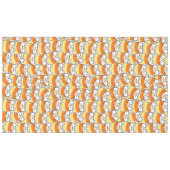Candy Corn Kat Patroon Tafelkleed (Voorkant (Horizontaal))