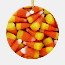 Candy Corn Keramisch Ornament