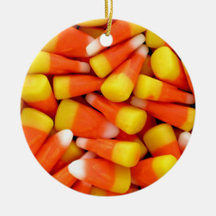 Candy Corn Keramisch Ornament