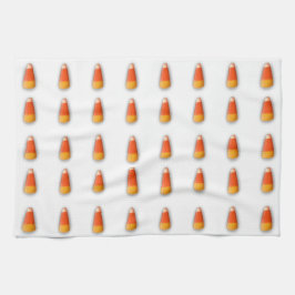 Candy Corn Kitchen Towel Theedoek