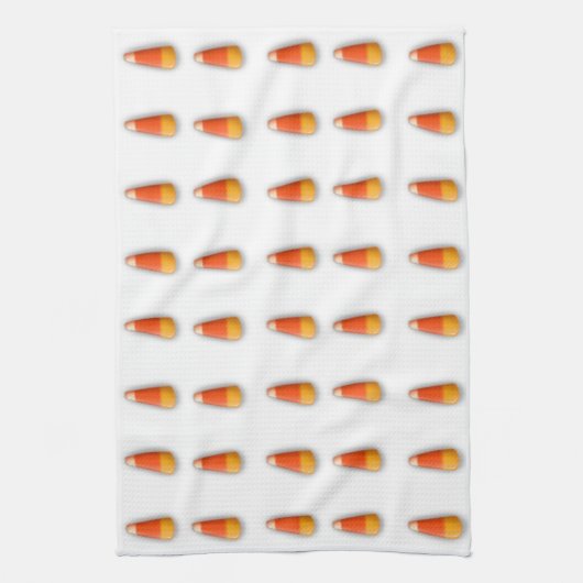 Candy Corn Kitchen Towel Theedoek (Verticaal)