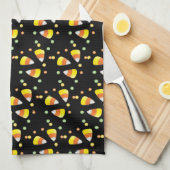 Candy Corn Kitchen Towel Theedoek (Quarter Fold)