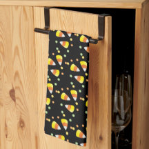 Candy Corn Kitchen Towel