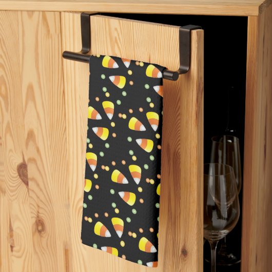 Candy Corn Kitchen Towel Theedoek (Derde Gevouwen)