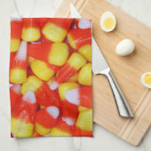 Candy Corn Kitchen Towels Theedoek (Quarter Fold)