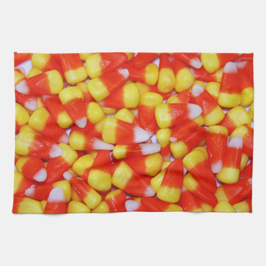 Candy Corn Kitchen Towels Theedoek (Horizontaal)