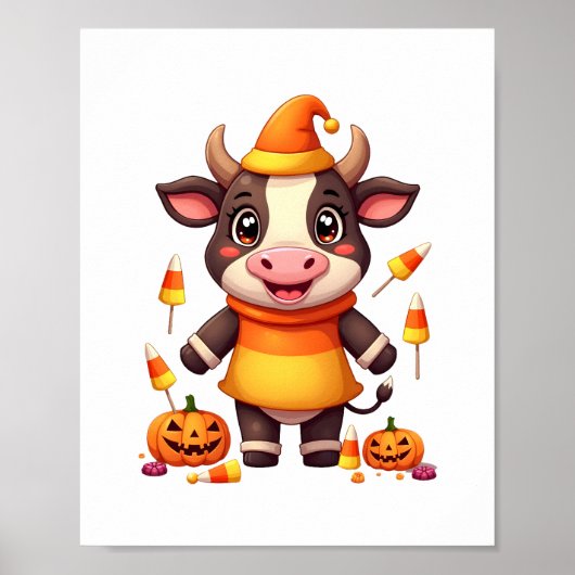 Candy Corn Koe Poster (Voorkant)