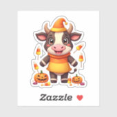Candy Corn Koe Sticker (Vel)