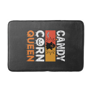 Candy Corn Koningin Halloween SVG-ontwerp Badmat