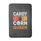 Candy Corn Koningin Halloween SVG-ontwerp Badmat (Voorkant Verticaal)
