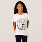 Candy Corn Koningin Spook Design T-shirt (Voorkant volledig)