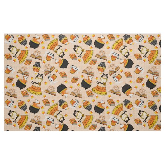 Candy Corn Magic Fabric Stof (Fat Quarter)