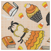 Candy Corn Magic Fabric Stof (Close Up)