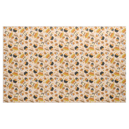 Candy Corn Magic Fabric Stof (Yard (91,4 cm))