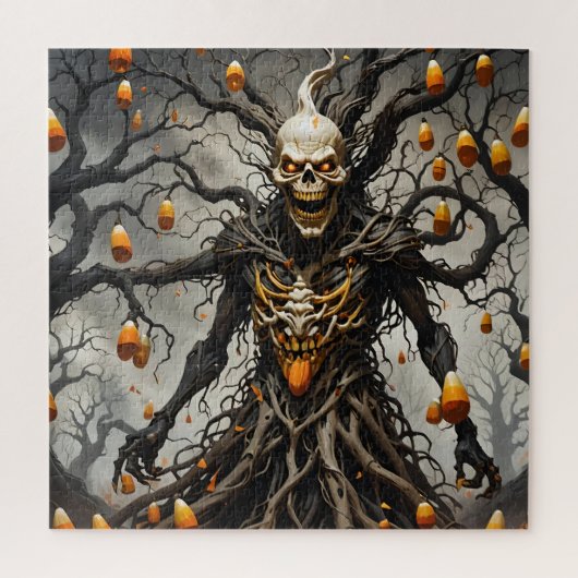 Candy Corn Man Jigsaw Puzzel (Verticaal)