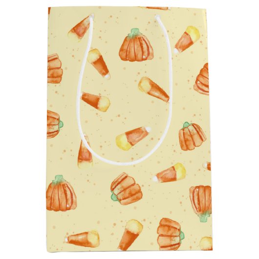 Candy Corn Medium Cadeauzakje (Voorkant)