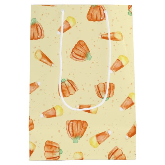 Candy Corn Medium Cadeauzakje (Achterkant)