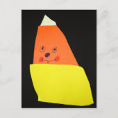 Candy Corn Monster Briefkaart (Voorkant)