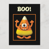 Candy Corn Monster Briefkaart (Voorkant)