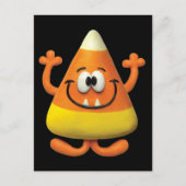 Candy Corn Monster Briefkaart (Voorkant)