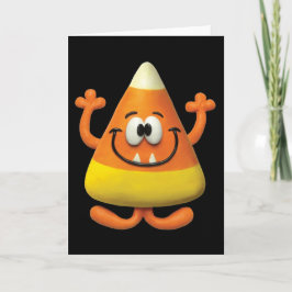 Candy Corn Monster Kaart