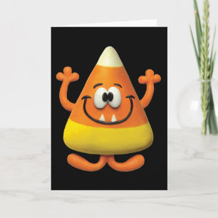 Candy Corn Monster Kaart