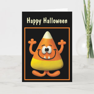 Candy Corn Monster Kaart