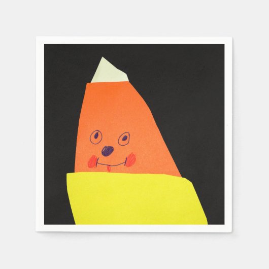 Candy Corn Monster Servet (Voorkant)