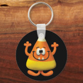 Candy Corn Monster Sleutelhanger (Voorkant)