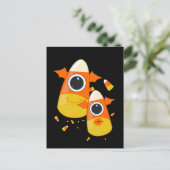 Candy Corn Monsters Briefkaart (Staand voorkant)