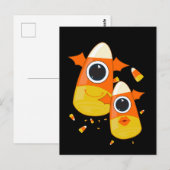 Candy Corn Monsters Briefkaart (Voorkant / Achterkant)