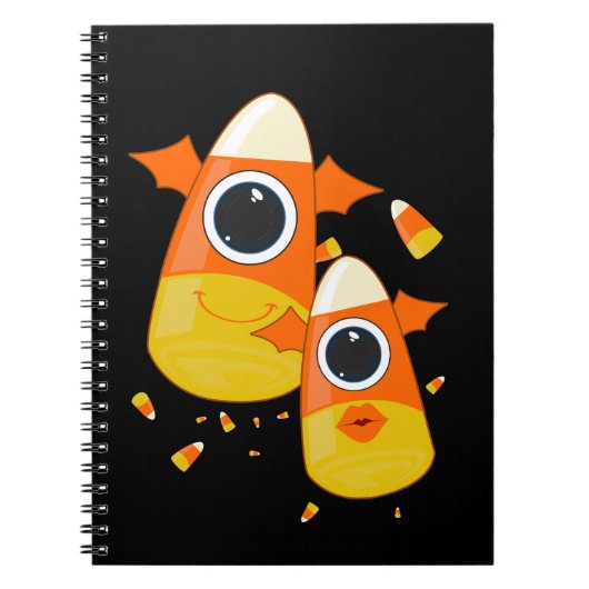 Candy Corn Monsters Notitieboek (Voorkant)