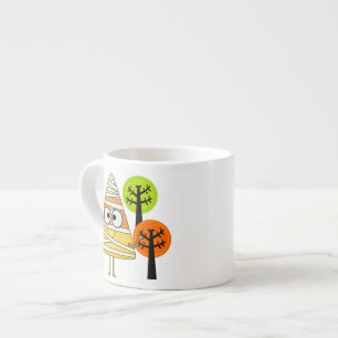 Candy Corn Mummy Halloween Espresso Kop