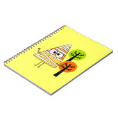 Candy Corn Mummy Halloween Notitieboek (Linkerzijde)