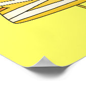 Candy Corn Mummy Halloween Poster (Hoek)