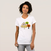 Candy Corn Mummy Halloween T-shirt (Voorkant volledig)