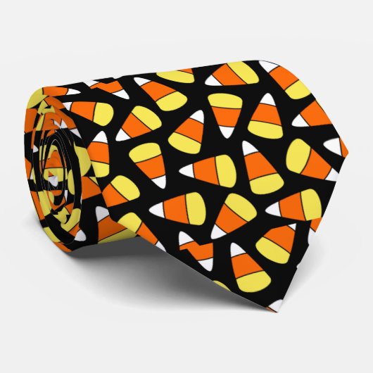 Candy Corn Neck Tie Stropdas (Opgerold)