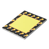 Candy Corn Notitieblok (Geel, Sinaasappel & Wit) (Linkerzijde)