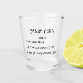Candy Corn Novelty Petal Press Co Shot Glass Shot Glas